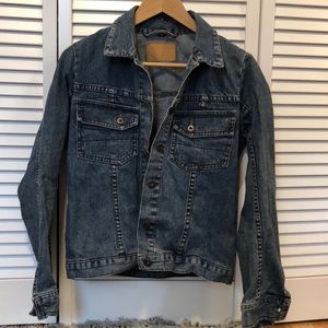 volcom denim jacket size M